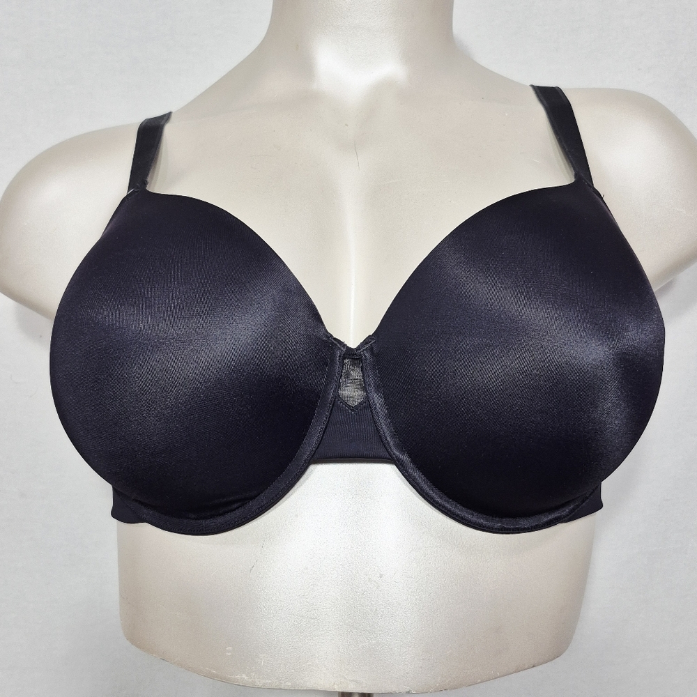 42D Vanity Fair Radiant 76326 Back & Side Smoothing Underwire‎ Bra Black NWT